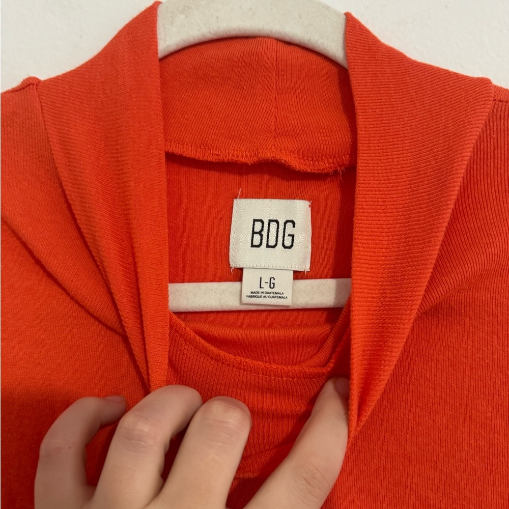 BDG Orange Turtleneck